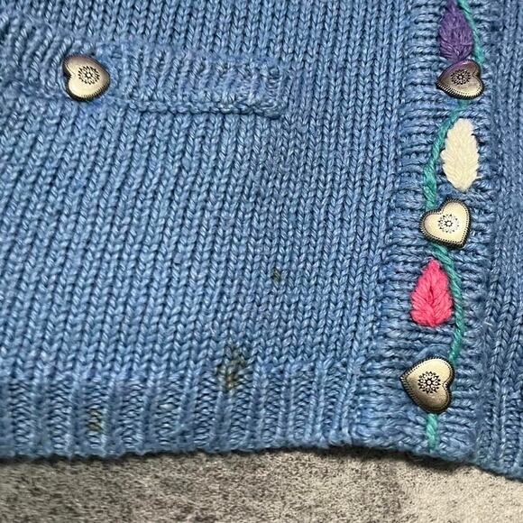 Vintage jantzen embroidered cardigan sweater - Picture 3 of 8